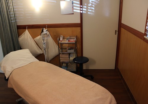 The Wynnum Manly massage room