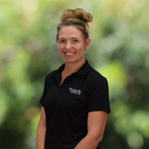 A photo of Suzette Harper, a remedial massage therapist at Tyack Health Manly West