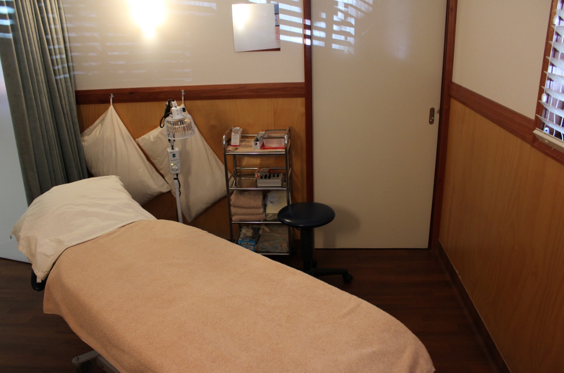 The Wynnum Manly massage room