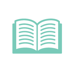 An icon of an open book